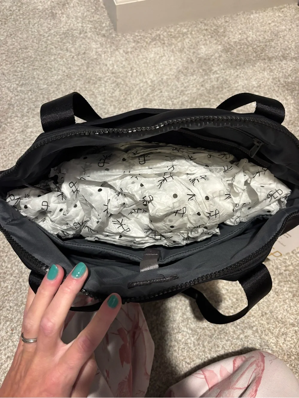 Freshly Picked Black Aspen Seoul Tote Bag